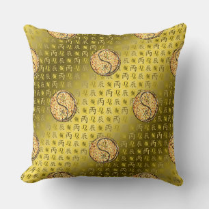 Coussin Léo & Dragon de Feu
