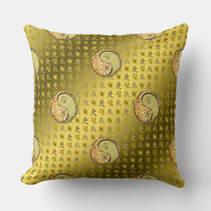 Coussin Léo & Dragon de Métal