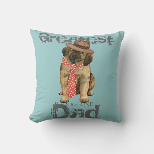 Coussin Leonberger papa (Recto)