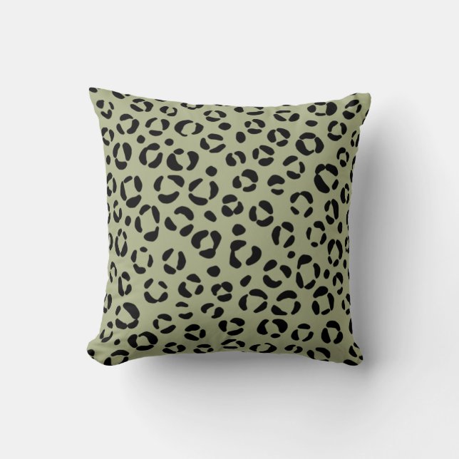 Coussin Léopard âgé (Recto)