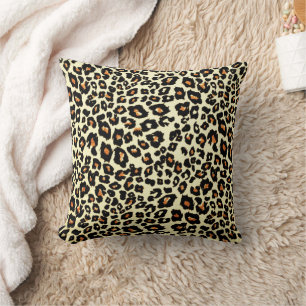 Coussin Léopard Motif rétro Style Jeu d'oreiller