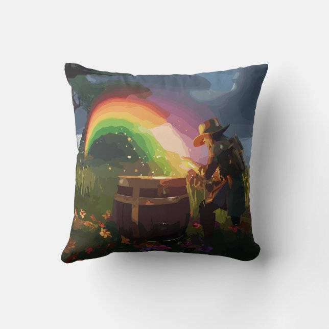 Coussin Leprechaun Hideaway (Verso)