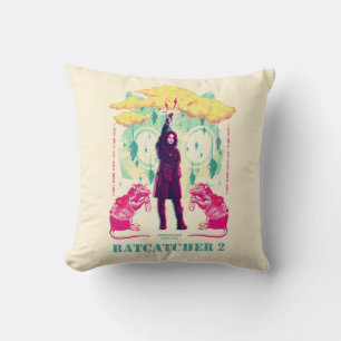 Coussin L'équipe du suicide Illustration de Ratcatcher