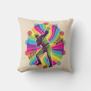 Coussin L'équipe du suicide Polka-Dot Homme Psychédél