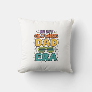 Coussin L'ère des lunettes de soleil rétro pour papa brill