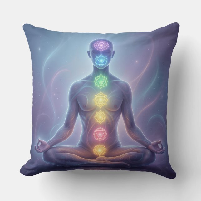 Coussin Les 7 Chakras´2 (Recto)