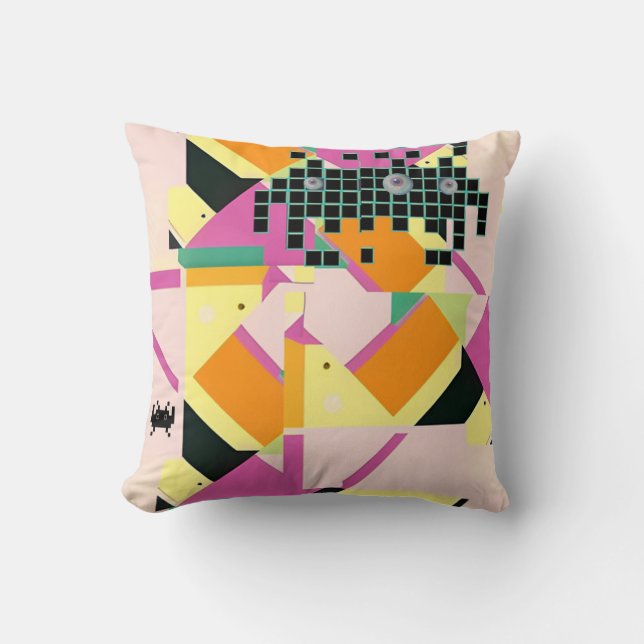 Coussin Les a tués avec une gentillesse conçue à Memphis (Recto)