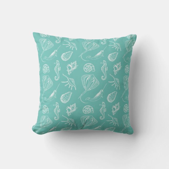 Coussin Les Amis De La Mer (Recto)