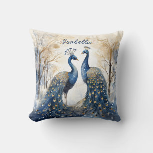 Coussin Les amoureux de la nature de l'anniversaire de mam