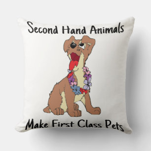 Coussin Les Animaux De Deuxième Main Font De L'Oreiller De