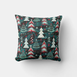 Coussin Les arbres de Noël.