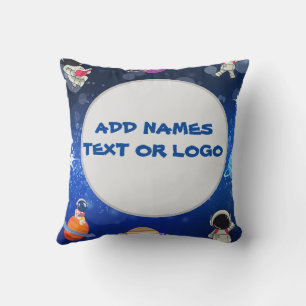 Coussin Les astronautes de chats spatiaux étoilent Planète