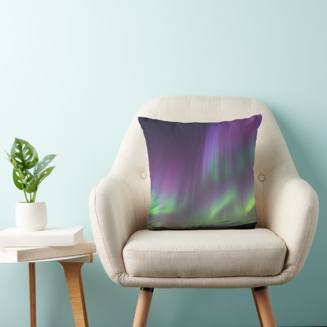 Coussin Les Aurores Boréales | Nord de l'Islande (Chaise)