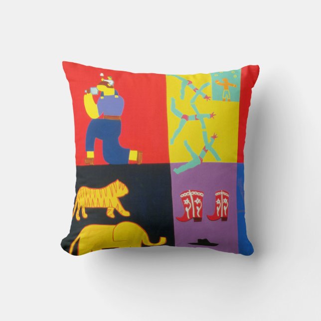 Coussin Les aventures de Tom et de Luc 2002 (Recto)