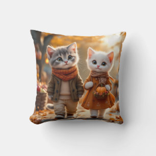 Coussin Les Aventures de Tom & Luna – Promenade Automnale