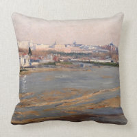 Les banques de la rivière Manzanares, 1912 (huile