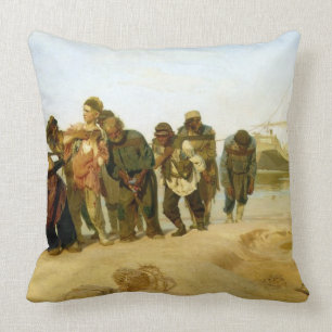 Coussin Les bateliers sur le Volga, 1870-73