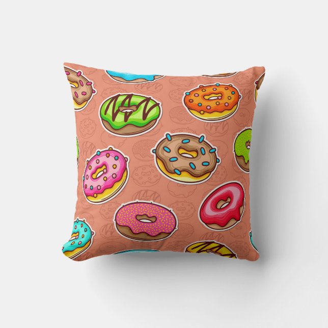 Coussin Les beignets (Recto)