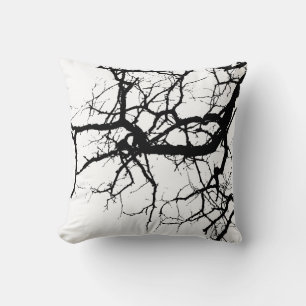 Coussin Les branches sombres de l'arbre