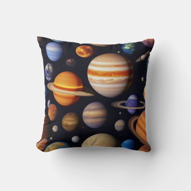 Coussin Les Brevets de Planet (Recto)