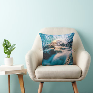 Coussin Les cascades Glacier de Vatnajokull, Islande ori