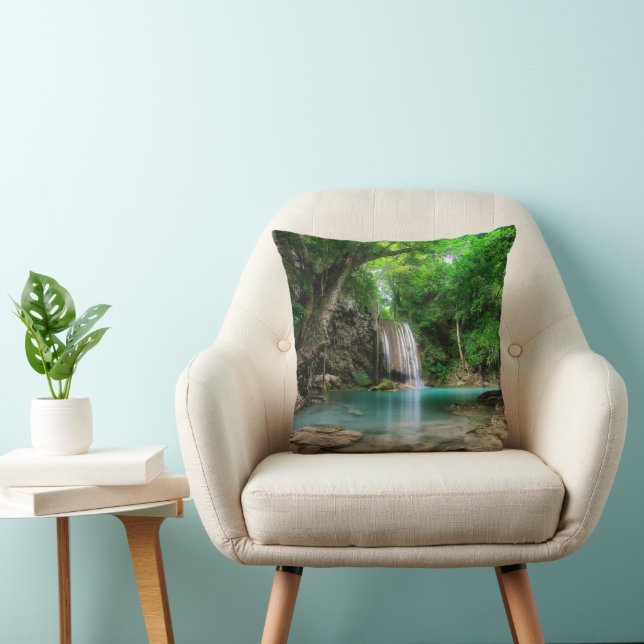 Coussin Les cascades | Kanchanaburi, Thaïlande (Chaise)