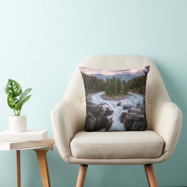 Coussin Les cascades | Parc national Jasper, Canada (Chaise)
