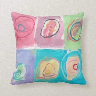 Coussin Les cercles concentriques de Charlotte