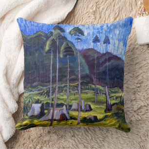 Coussin Les chances et les fins   Emily Carr  