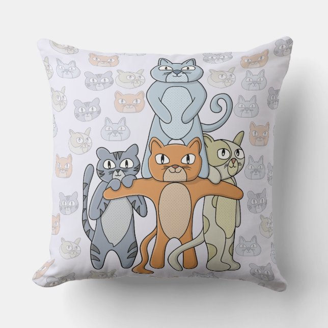 Coussin Les Chats Magnifiques (Recto)