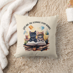 Coussin Les Chats Sont Les Derniers Étudiants