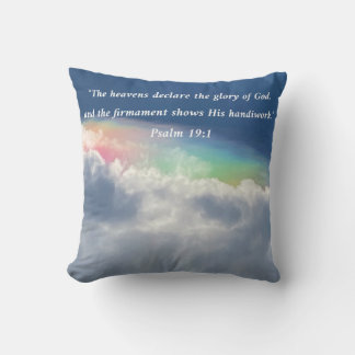 Coussin Les Cieux Déclarent Ps. 19:1