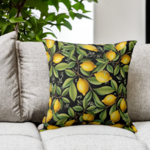 Coussin Les citrons de la côte amalfitaine Élégant