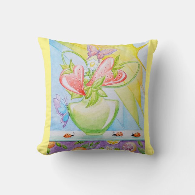 COUSSIN LES COEURS DE LA PÊCHE LANCEZ LE COULEUR (Recto)