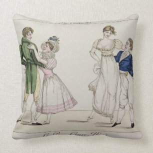 Coussin Les contrastes, plaquent 24 de "Le Bon Genre",