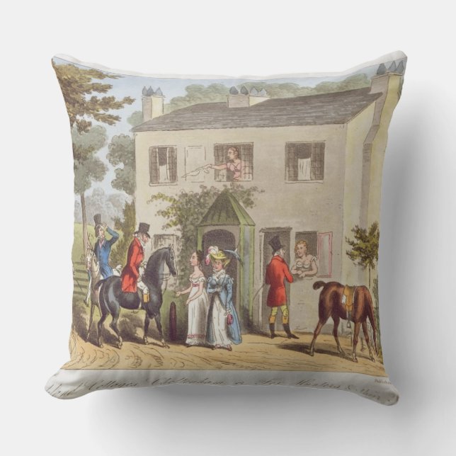 Coussin Les cottages d'Oakland, Cheltenham, ou les (Recto)