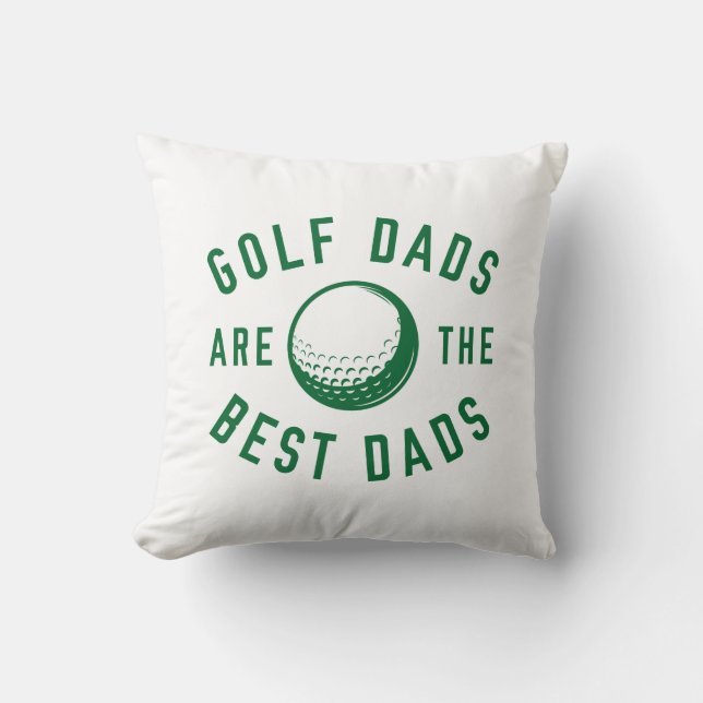 Coussin Les Dads De Golf Sont Les Meilleurs Dads (Recto)