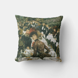 Coussin Les dames de l'artiste par James Tissot, Art Vinta