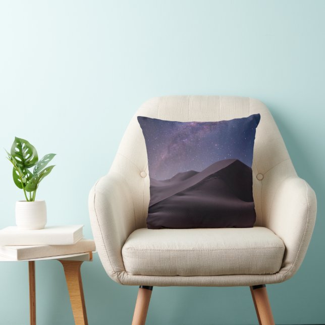 Coussin Les déserts | Lait Way Starry Sky Sand Dune Dubai (Chaise)