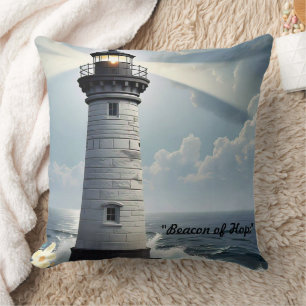 Coussin "Les eaux calmes se soulèvent"