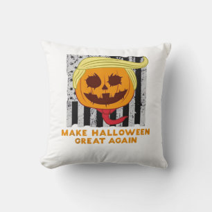 Coussin Les Etats-Unis rendent l'Halloween super encore dr