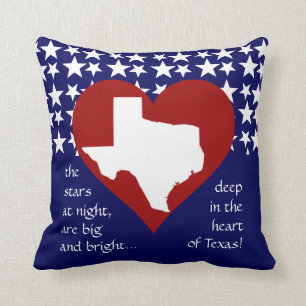 Coussin Les étoiles de nuit...Au coeur du Texas !