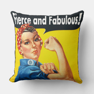 Coussin Les femmes sont féroces et fabuleuses