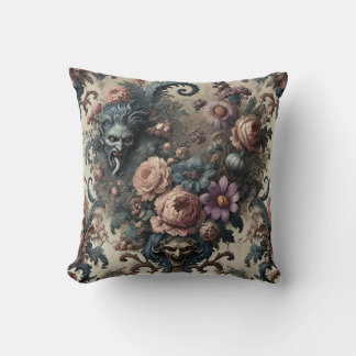 Coussin Les Fiends Formelles - Design Floral Gothique