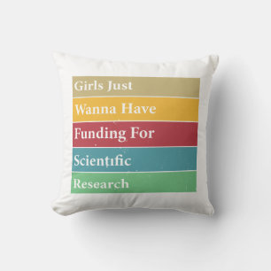 Coussin Les Filles Veulent Juste Avoir Un Financement Pour