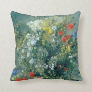 Coussin Les fleurs dans le Vase Auguste Renoir