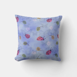 Coussin Les Flowers et Leaves