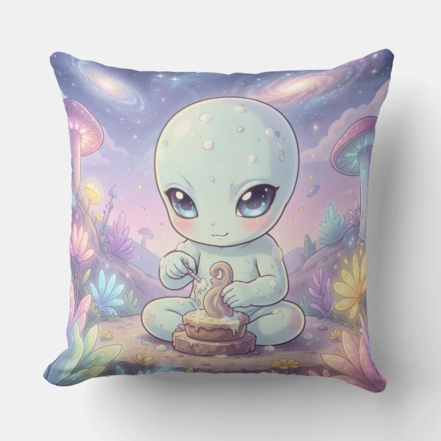 Coussin Les Galaxie Errants de Nectar.9 (Recto)