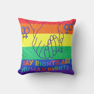 Coussin Les gays ont des droits