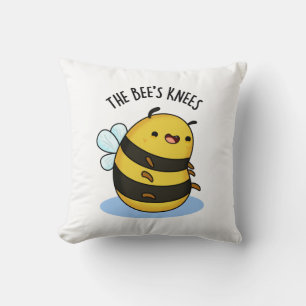 Coussin Les genoux des abeilles drôle Bumble Bee Pun